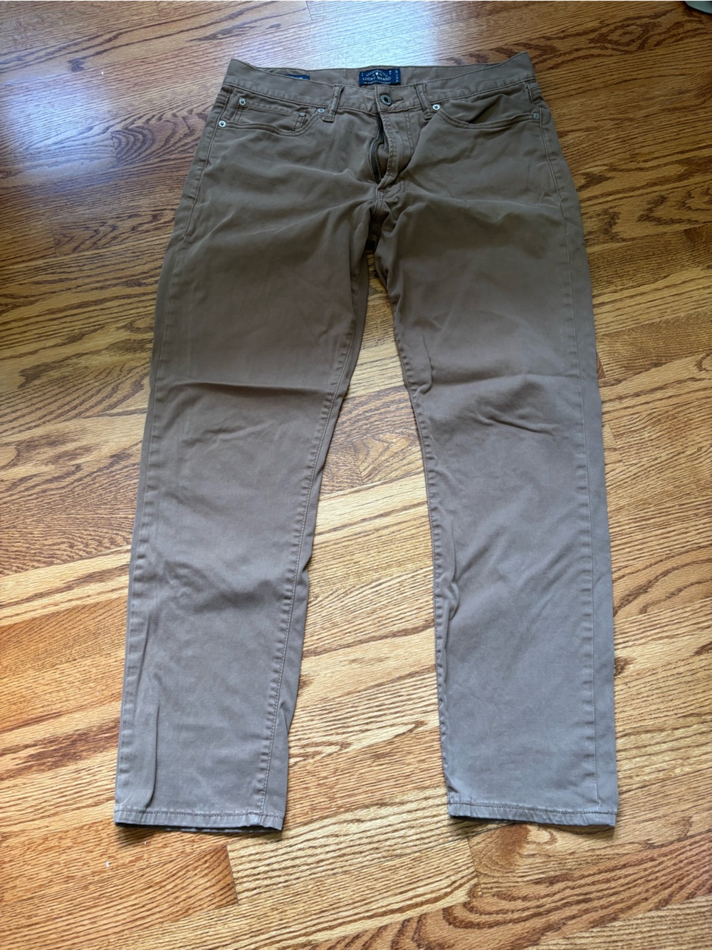 Lucky Brand Men's Khaki Straight-Leg Chinos - Brown